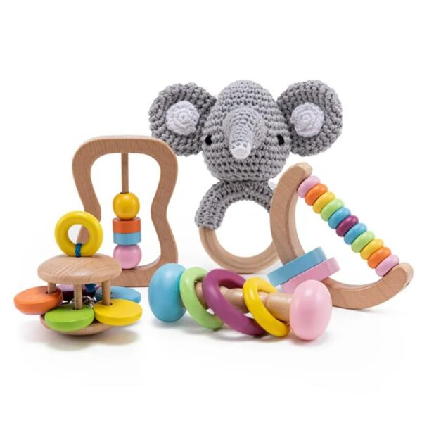 Wooden Baby Rattle - B2B Wholesale Supplier - Kids Toys
