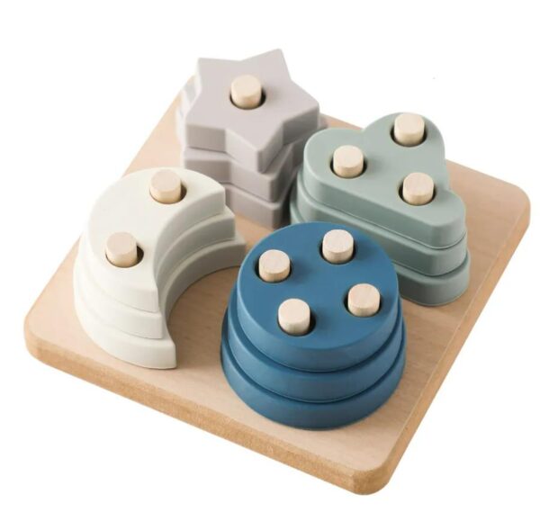 Wooden sorting toy for B2B wholesale