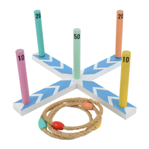 Wooden Ring Toss Game - B2B Toy Wholesale - OEM Outdoor Toys Supplier