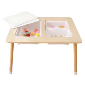 Wooden Play Table for Kids