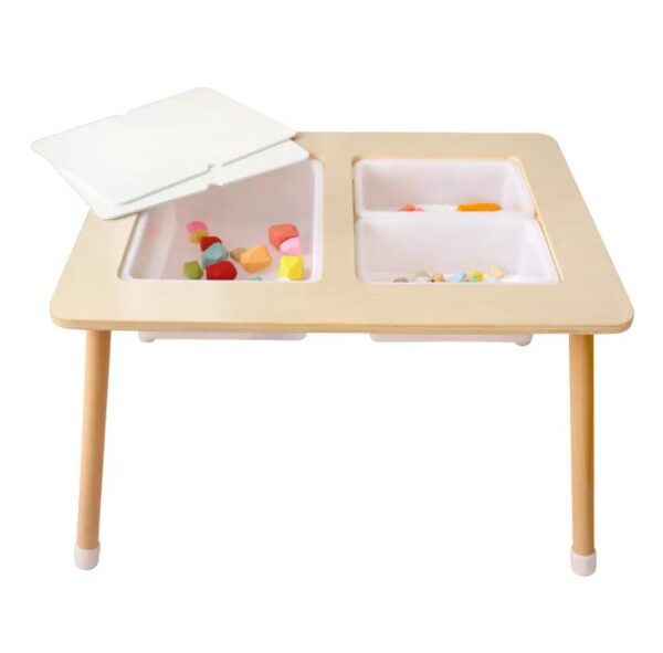 Wooden Play Table for Kids