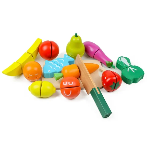 Premium Play Food Cutting Fruit Set for kids - B2B toy supplier - Zhous Global