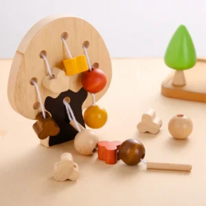 B2B Wooden Toys Wooden Forest Beaded Toy