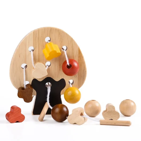 Wooden Forest Beaded Toy