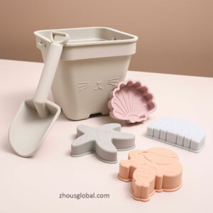 Silicone Beach Sand Toy set for B2B customers.